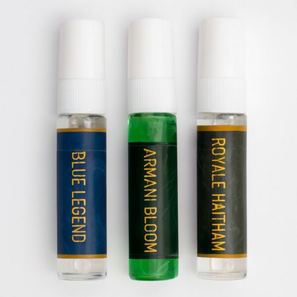 2025/11/1000211374.jpg 5ml 3 Testers Pack | Blue Legend | Armani Bloom | Royal Haitham